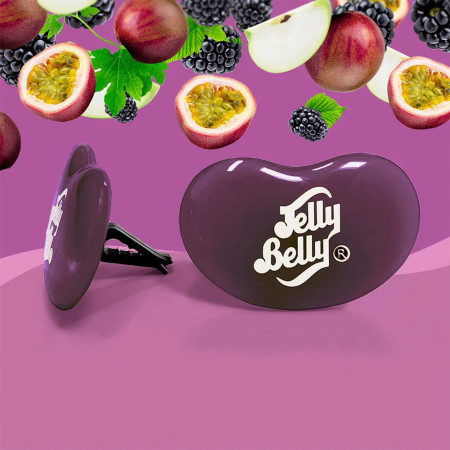 Odorizant Solid pentru Masina set 2 buc Jelly Belly, Blueberry