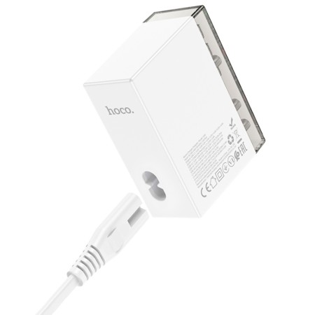 Incarcator 3x USB, 3x Type-C, 65W - Hoco Fuerza (N36) - White