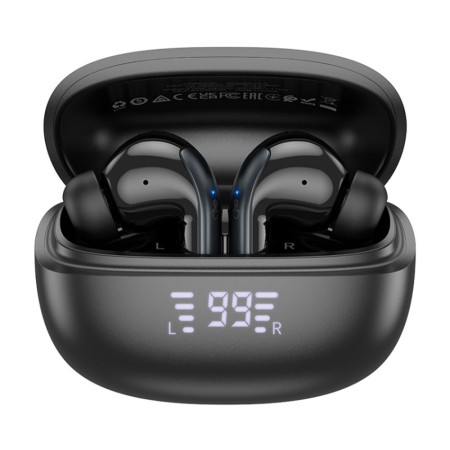 Casti Fara Fir cu Bluetooth 5.3 - Hoco Energy (EQ5) - Black