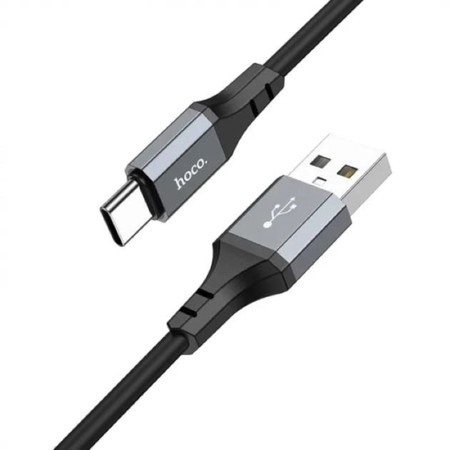 Cablu de Date USB la Lightning, 3A, 3m - Hoco Honest (X92) - Black