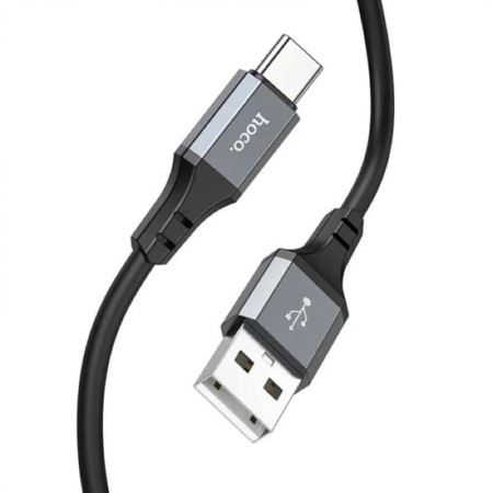 Cablu de Date USB la Lightning, 3A, 3m - Hoco Honest (X92) - Black