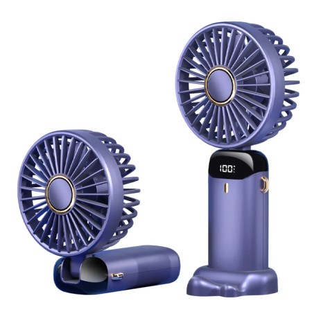 Ventilator Portabil, 1800mAh - Techsuit (N15) - Purple