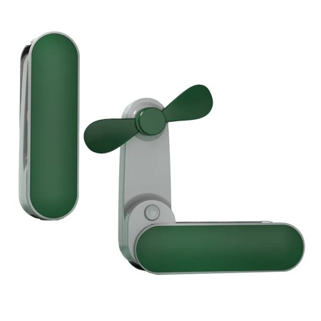 Ventilator Portabil, 1200mAh - Techsuit (TF1) - Green