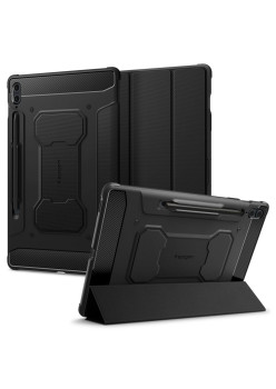 Husa pentru Samsung Galaxy Tab S9 FE Plus Spigen Rugged Armor Pro, Black