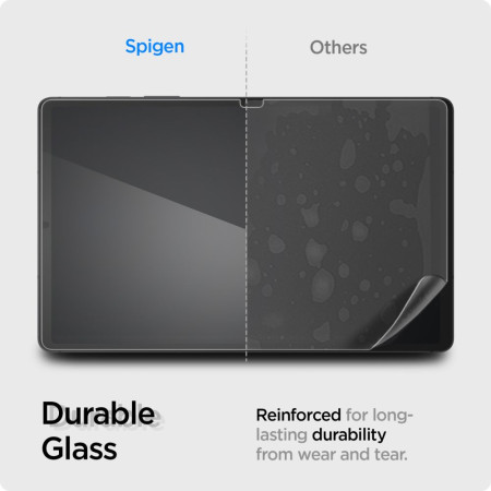 Folie pentru Samsung Galaxy Tab S9 FE Plus Spigen Glas.tR Slim, Clear