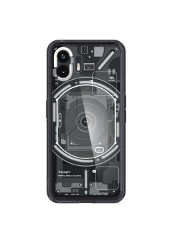 Husa pentru Nothing Phone 2 Spigen Ultra Hybrid Zero One, Matte Black