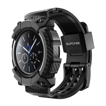 Husa pentru Google Pixel Watch 3 45mm + Curea - Supcase Unicorn Beetle Pro - Black