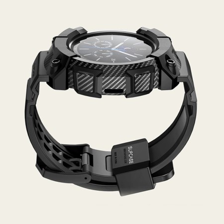 Husa pentru Google Pixel Watch 3 45mm + Curea - Supcase Unicorn Beetle Pro - Black