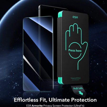 Folie pentru Samsung Galaxy S25 Ultra - ESR Tempered Glass - Privacy