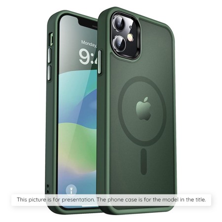 Husa pentru iPhone 11 - Techsuit HaloFrost Series - Midnight Green