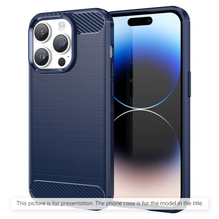 Husa pentru Oppo Reno10 / Reno10 Pro - Techsuit Carbon Silicone - Blue