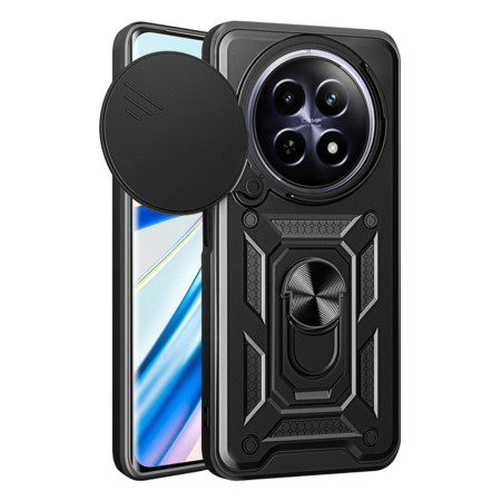 Husa pentru Realme 12 / 12x, CamShield Protectie Camera, Magnetic, Slide si Snap, Black