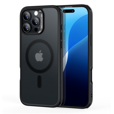 Husa pentru iPhone 16 Pro - ESR Classic Hybrid HaloLock - Frosted Black