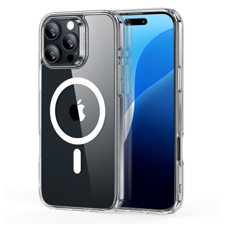 Husa pentru iPhone 16 Pro Max - ESR Classic Hybrid HaloLock - Clear