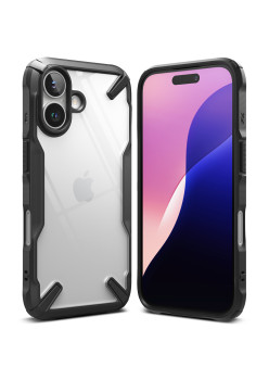 Husa pentru iPhone 16 Plus - Ringke Fusion X - Black