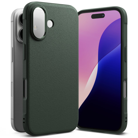 Husa pentru iPhone 16 - Ringke Onyx - Dark Green