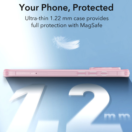 Husa pentru iPhone 16 Pro Max - ESR Zero HaloLock - Frosted Pink