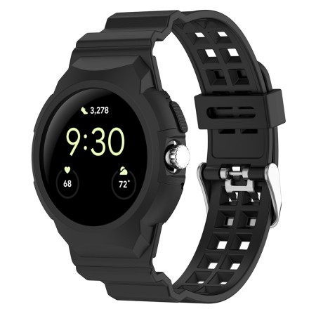 Curea pentru Google Pixel Watch / Watch 2 / Watch 3 41mm - Techsuit Watchband (W065) - Black