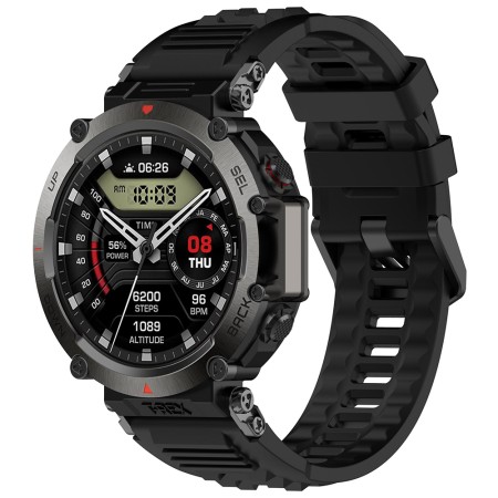 Curea pentru Amazfit T-Rex Ultra - Techsuit Watchband (W067) - Black