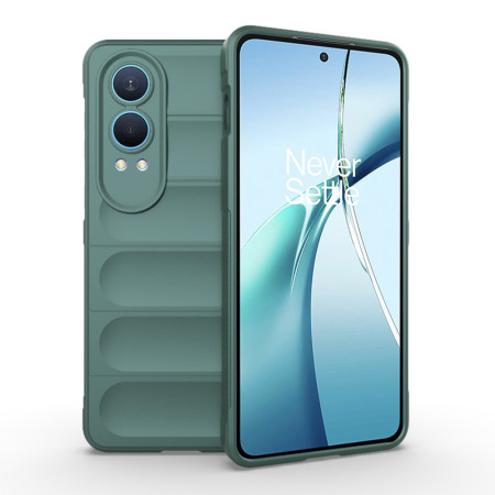 Husa Antisoc pentru OnePlus Nord CE4 Lite, Margini Anti Alunecare, Magic Shield, Green