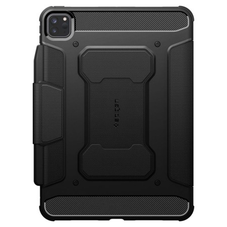 Husa pentru iPad Pro 11 (2024) - Spigen Rugged Armor Pro - Black