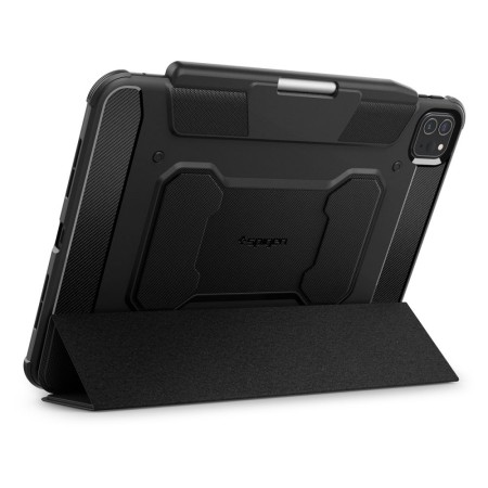 Husa pentru iPad Pro 11 (2024) - Spigen Rugged Armor Pro - Black