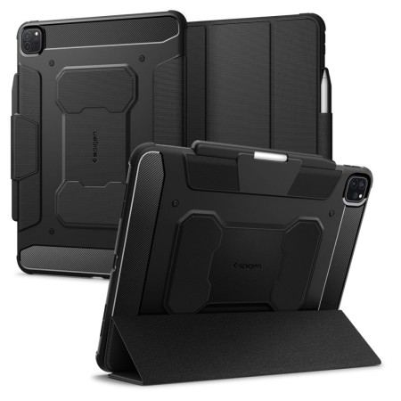 Husa pentru iPad Pro 13 (2024) - Spigen Rugged Armor Pro - Black