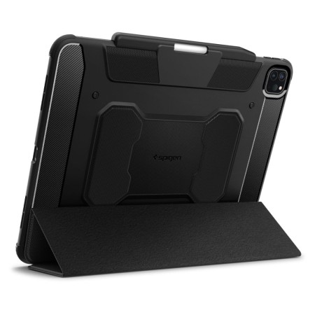 Husa pentru iPad Pro 13 (2024) - Spigen Rugged Armor Pro - Black