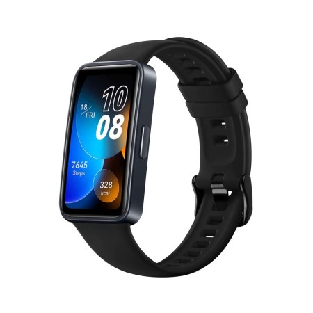 Curea pentru Huawei Band 8 / 9 - Fixed Silicone Strap - Black