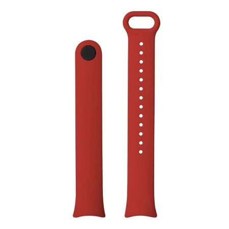 Curea pentru Xiaomi Mi Band 8 / 8 NFC / 9 / 9 NFC - Fixed Silicone Strap - Red