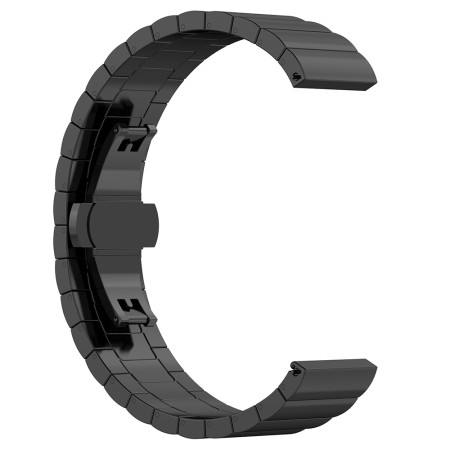 Curea pentru Garmin Fenix 5/5 Plus 6/6 Pro/7/Forerunner 935/945/Approach S60 - Techsuit Watchband QuickFit 22mm (W012) - Black