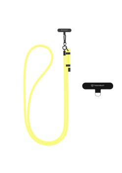 Snur pentru Telefon, Carabina, Durabil, Ajustabil, Nailon Impletit, Universal - Bright Limoncello