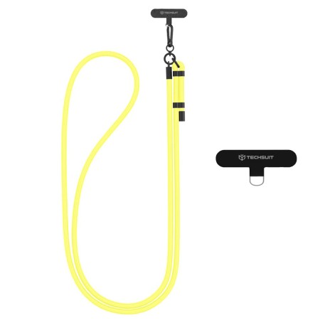 Snur pentru Telefon, Carabina, Durabil, Ajustabil, Nailon Impletit, Universal - Bright Limoncello