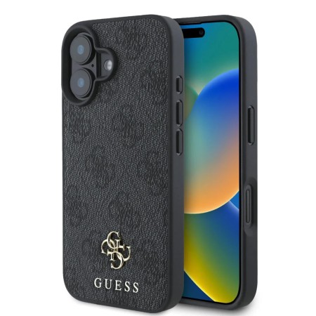 Husa pentru iPhone 16 - Guess Hardcase 4G Classic MagSafe - Black