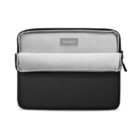 Husa Tabeta 12.9 inch, Tomtoc Sleeve, Black