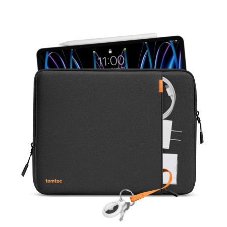 Husa Tableta 12.9 inch, Tomtoc Tablet Sleeve, Black