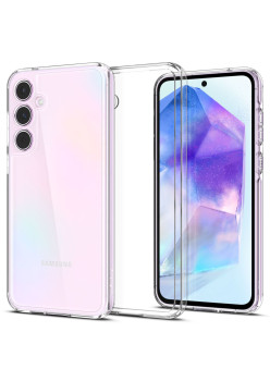 Husa pentru Samsung Galaxy A55 5G, Spigen Ultra Hybrid, Clear