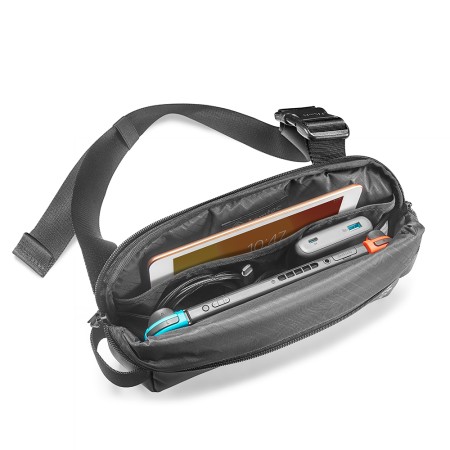 Borseta de Umar, 4l, marimea S - Tomtoc Explorer Sling Bag (T21S1D1) - Black