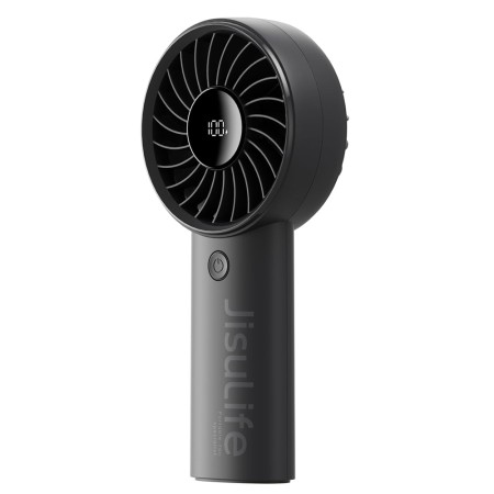 Ventilator Portabil 3600mAh cu Display Digital - JisuLife (Life4) - Black