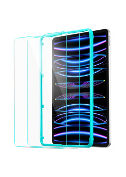 Folie pentru iPad Air 4 / 5 / 11 (2020/2022/2024) / iPad Pro 11 (2018 / 2020 / 2021 / 2022) (set 2) - ESR Tempered Glass 9H - Clear