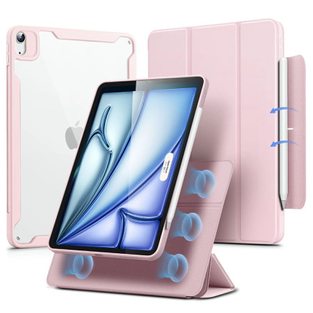 Husa pentru iPad Air 4 (2020) / Air 5 (2022) / Air 11 (2024) - ESR Rebound Hybrid - Pink