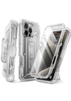 Husa pentru iPhone 16 Pro - Supcase Unicorn Beetle Pro - Clear