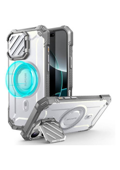 Husa pentru iPhone 16 Pro - Supcase Unicorn Beetle XT MagSafe - White