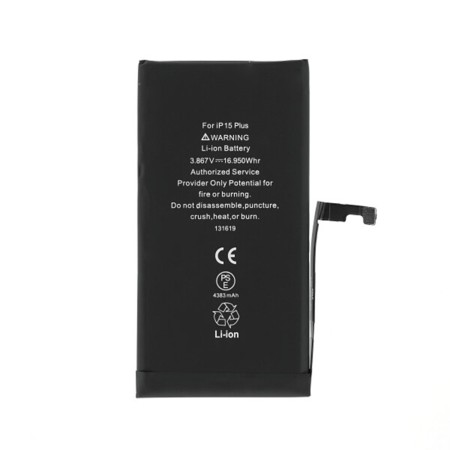 Baterie pentru iPhone 15 Plus, 4383mAh - OEM (21312) - Black