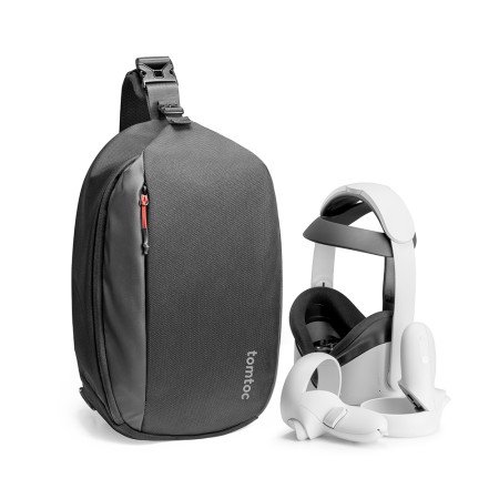 Tomtoc - Oculus Quest 2 Bag (G40M1D1) - with Shoulder Strap - Black