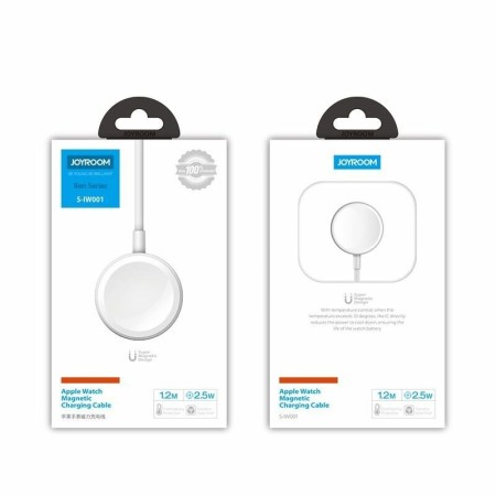 Cablu de Alimentare Wireless, 2.5W, 1.2m - JoyRoom (S-IW001S) - White