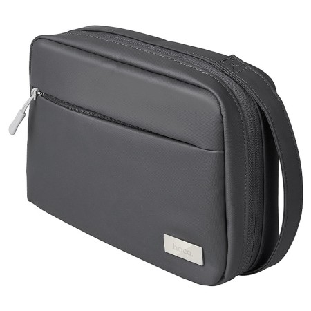 Hoco - Digital Storage Bag (GM106) - Multifunctional, Waterproof, Velcro Strips, Zipper Pocket - Grey