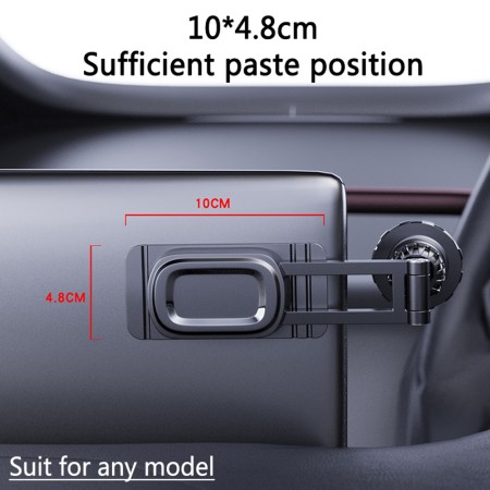 Yesido - Car Holder (C155) - Magnetic Grip, Folding Feature, for Tesla Display Model 3/Y - Black