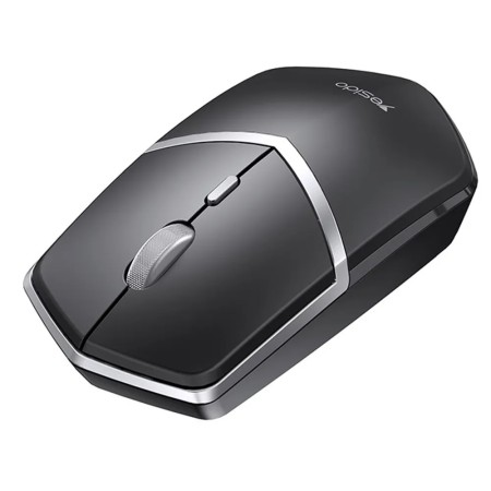 Yesido - Wireless Mouse (KB16) - 2.4G Connection, 1600DPI, Low Noise - Black