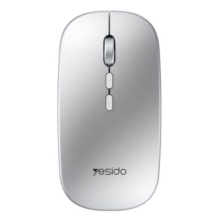 Yesido - Wireless Mouse (KB15) - 800/1200/1600DPI, 2.4G Connection - Silver